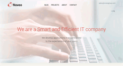 Desktop Screenshot of noveogroup.com