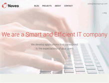 Tablet Screenshot of noveogroup.com